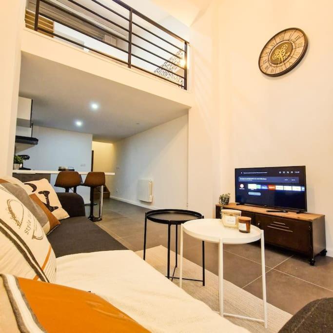 생테티엔 L'Atelier C Magnifique Loft Avec Terrasse Privee 아파트 외부 사진